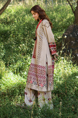 3-PC Unstitched Linen Collection CPW6-01