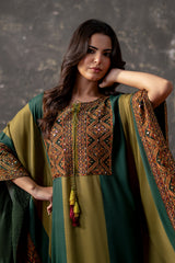 3-PC Stitched Embroidered CMA-6-008