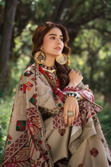 3-PC Unstitched Linen Collection CPW6-01