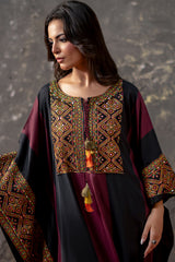 3-PC Stitched Embroidered CMA-6-009