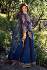 Embroidered Raw Silk CMA-6-440