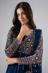 3-PC Embroidered Chiffon CMA-6-289