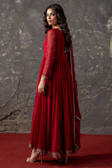 3-PC Stitched Embroidered Raw Silk CMA-6-401