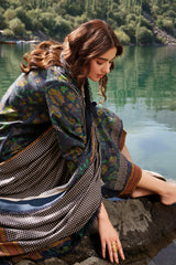 3-PC Unstitched Linen Collection CPW6-02