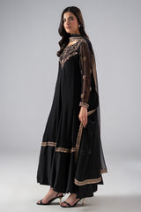 3-PC Embroidered Chiffon CMA-6-298