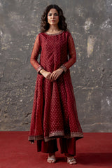 3-PC Stitched Embroidered CMA-6-302 