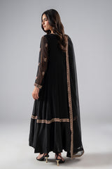 3-PC Embroidered Chiffon CMA-6-298