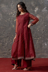 3-PC Stitched Embroidered CMA-6-302 