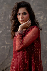 3-PC Stitched Embroidered CMA-6-302 