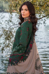 3-PC Unstitched Embroidered Linen Collection CCW7-14