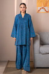 2-PC Printed Cotton Suit CPM-5-265S