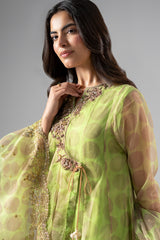 3-PC Printed Organza  CMA-6-063