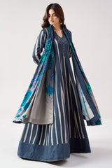 3 Pcs Stitched Linen Pishwas CNP-6-286