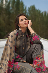 3-PC Unstitched Linen Collection CPW6-04