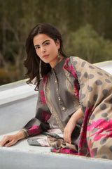 3-PC Unstitched Linen Collection CPW6-04