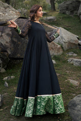 3-PC Stitched Embroidered Raw Silk CMA-6-486