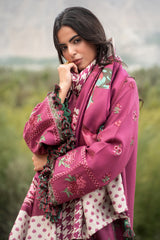 3-PC Unstitched Peach Leather Collection PSW6-13
