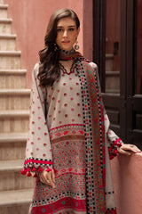 3-PC Unstitched Printed Linen Collection CPW5-01