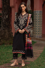 3-PC Unstitched Printed Linen Collection CPW5-06