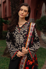 3-PC Unstitched Printed Linen Collection CPW5-06
