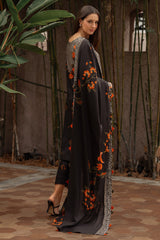 3-PC Unstitched Printed Linen Collection CPW5-08