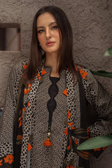 3-PC Unstitched Printed Linen Collection CPW5-08