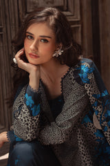 3-PC Unstitched Printed Linen Collection CPW5-02