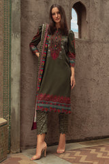 3-PC Unstitched Printed Linen Collection CPW5-05
