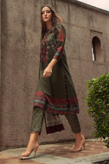 3-PC Unstitched Printed Linen Collection CPW5-05