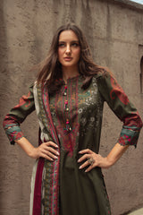 3-PC Unstitched Printed Linen Collection CPW5-05