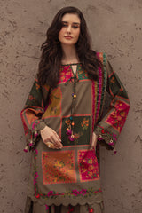 3-PC Unstitched Printed Linen Collection CPW5-03