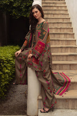 3-PC Unstitched Printed Linen Collection CPW5-03