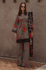3-PC Unstitched Printed Linen Collection CPW5-04