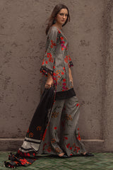 3-PC Unstitched Printed Linen Collection CPW5-04