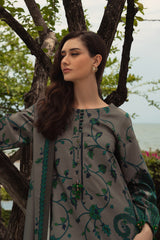 3-PC Unstitched Printed Linen Collection CPW5-07