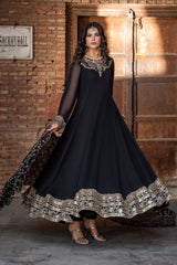 3-PC Embroidered Chiffon CMA-6-429