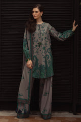 3-PC Unstitched Printed Linen Collection CPW5-07