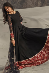 3 Pcs Stitched Raw Silk Pishwas CMA-6-485