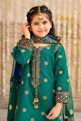 3-PC Embroidered Raw-Silk CKP-6-367