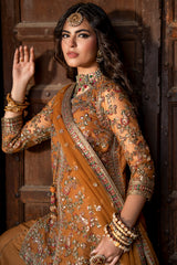 3-PC Embroidered Raw Silk CMA-6-439