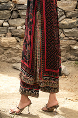 3-PC Unstitched Embroidered Chiffon Collection VSLW6-16