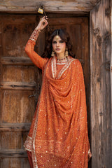 3-Pcs Embroidered CMA-6-460
