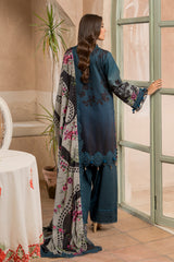 3-Pc Unstitched Embroidered Staple Suit AWE5-11