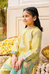 3-PC Embroidered Raw-Silk Suit CKP-6-376