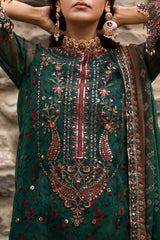 3-PC Unstitched Embroidered Chiffon Collection VSLW6-18