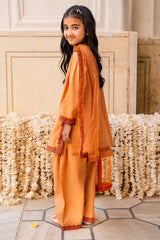 3-PC Embroidered Raw-Silk CKP-6-380