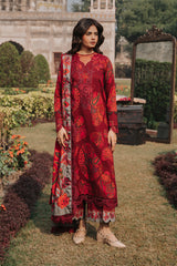 3-pc Unstitched Embroidered Printed Staple DSCW5-18