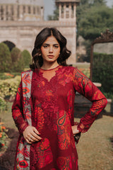 3-pc Unstitched Embroidered Printed Staple DSCW5-18