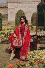 3-pc Unstitched Embroidered Printed Staple DSCW5-18