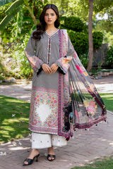 3-PC Unstitched Printed Lawn C-Print Vol 3 CP6-22